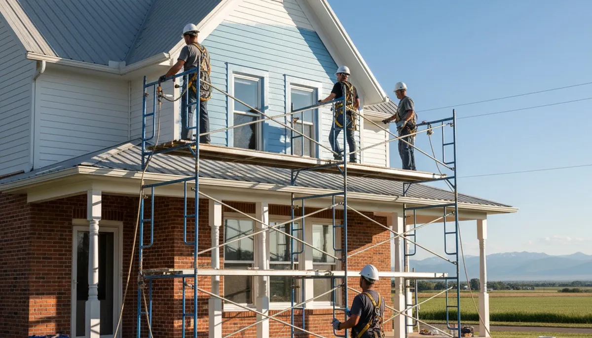 Painting crew serving Loveland, CO for interior and exterior house painting services